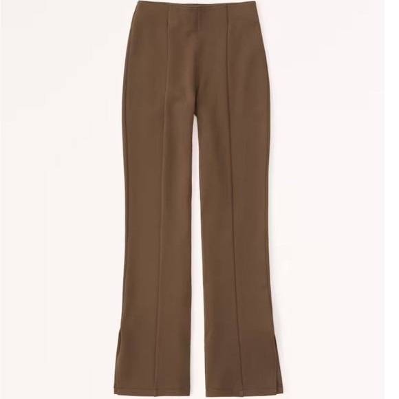 Abercrombie & Fitch Pants - Abercrombie ponte split hem slim flare pants NEW